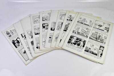 Lot 217 - BILL MEVIN; ten original black and white...