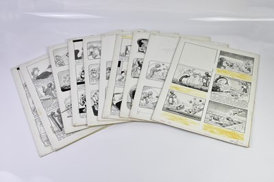 Lot 218 - BILL MEVIN; ten original black and white...