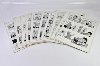 Lot 219 - BILL MEVIN; ten original black and white...