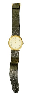 Lot 1639 - LONGINES; an 18ct yellow gold gentleman's...