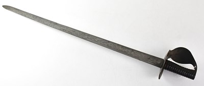 Lot 533 - A Georgian 1804 pattern British Naval cutlass...