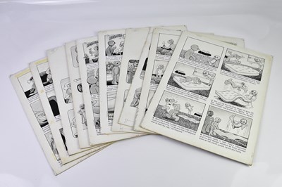 Lot 221 - BILL MEVIN; ten original black and white...