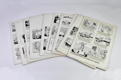 Lot 224 - BILL MEVIN; ten original black and white...