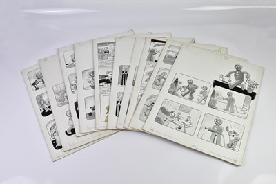 Lot 228 - BILL MEVIN; ten original black and white...