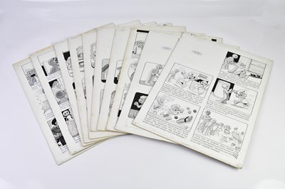 Lot 230 - BILL MEVIN; ten original black and white...