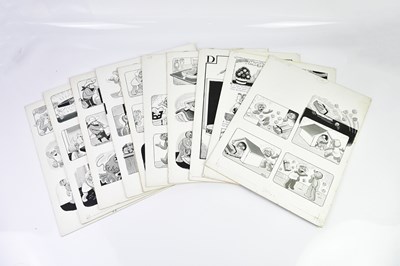 Lot 234 - BILL MEVIN; ten original black and white...