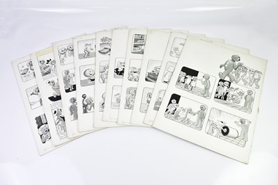 Lot 235 - BILL MEVIN; ten original black and white...