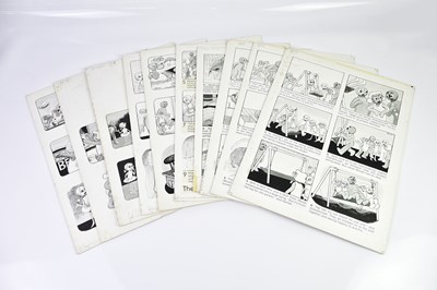 Lot 237 - BILL MEVIN; ten original black and white...