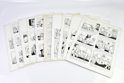 Lot 240 - BILL MEVIN; ten original black and white...