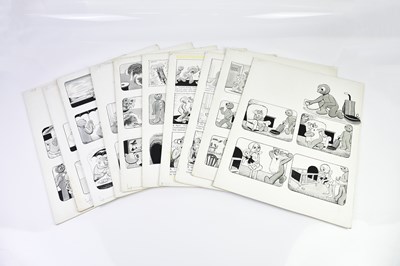 Lot 244 - BILL MEVIN; ten original black and white...