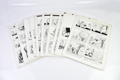 Lot 245 - BILL MEVIN; ten original black and white...