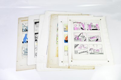 Lot 248 - BILL MEVIN; six black and white and four hand...