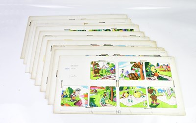 Lot 251 - BILL MEVIN; a group of ten original storyboard...
