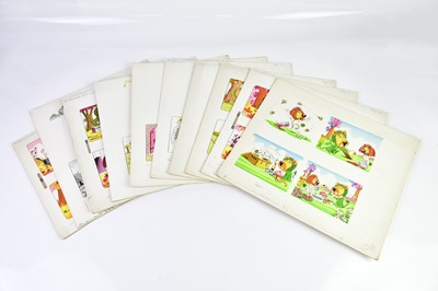 Lot 253 - BILL MEVIN; a group of ten original storyboard...