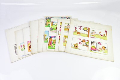 Lot 254 - BILL MEVIN; a group of ten original storyboard...