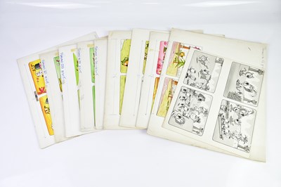 Lot 256 - BILL MEVIN; a group of ten original storyboard...