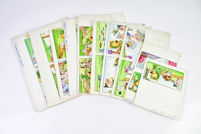 Lot 257 - BILL MEVIN; a group of ten original storyboard...