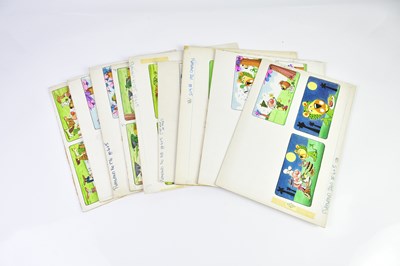 Lot 258 - BILL MEVIN; a group of ten original storyboard...