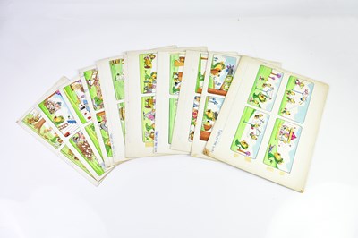 Lot 260 - BILL MEVIN; a group of ten original storyboard...