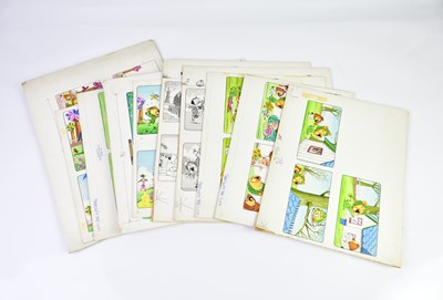 Lot 262 - BILL MEVIN; a group of ten original storyboard...