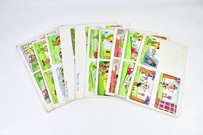 Lot 263 - BILL MEVIN; a group of ten original storyboard...