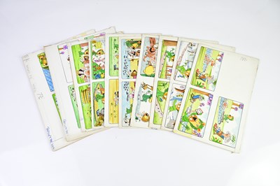 Lot 264 - BILL MEVIN; a group of ten original storyboard...