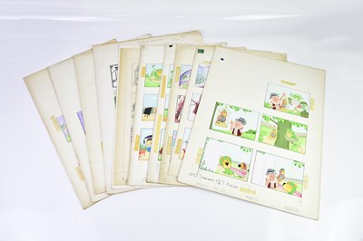 Lot 273 - BILL MEVIN; a group of ten original storyboard...