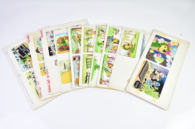 Lot 14 - BILL MEVIN; a group of ten original storyboard...