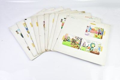 Lot 145 - BILL MEVIN; a group of ten original storyboard...