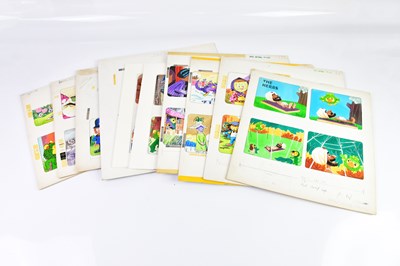 Lot 149 - BILL MEVIN; a group of ten original storyboard...