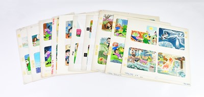 Lot 153 - BILL MEVIN; a group of ten original storyboard...