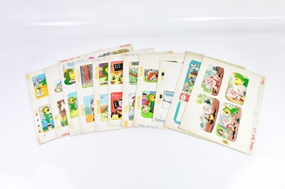Lot 155 - BILL MEVIN; a group of ten original storyboard...