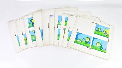 Lot 156 - BILL MEVIN; a group of ten original storyboard...
