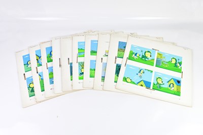 Lot 159 - BILL MEVIN; a group of ten original storyboard...