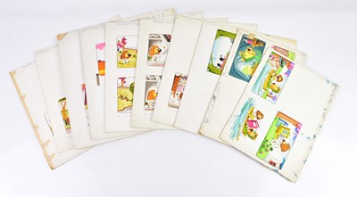 Lot 164 - BILL MEVIN; a group of ten original storyboard...