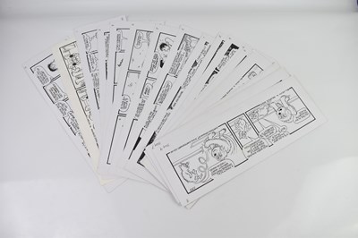 Lot 24 - BILL MEVIN (AND MAURICE DODD); twenty black...