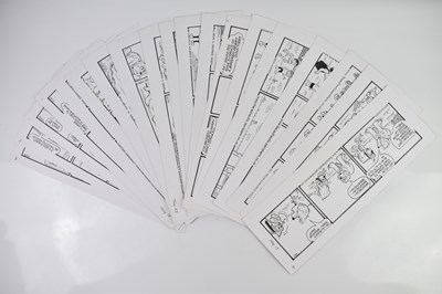 Lot 25 - BILL MEVIN (AND MAURICE DODD); twenty black...
