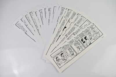 Lot 42 - BILL MEVIN (AND MAURICE DODD); twenty black...