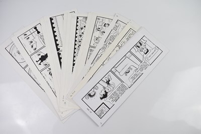Lot 45 - BILL MEVIN (AND MAURICE DODD); twenty black...