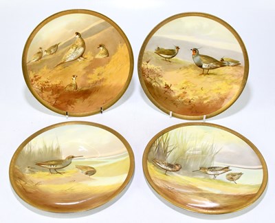 Lot 748 - FRED HANCOCK FOR ROYAL DOULTON; a set of four...