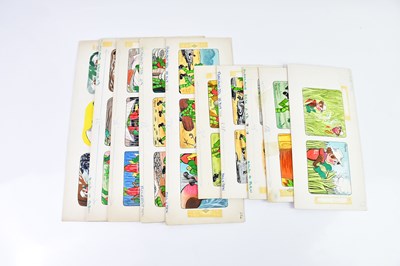 Lot 13 - BILL MEVIN; ten original storyboard hand...