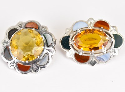 Lot 995 - Two 19th century style silver and polished...