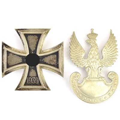 Lot 584 - A German WWII First Class Iron Cross, no. 65...