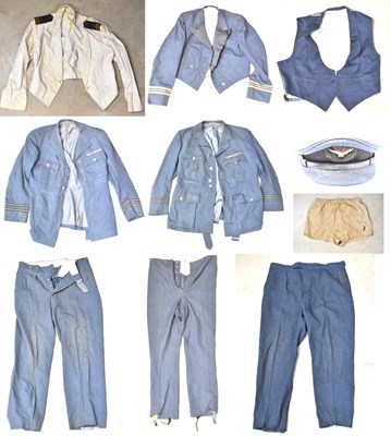 Lot 623 - A RAF military uniform comprising two blazers,...