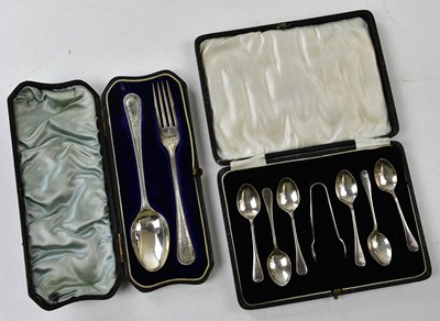 Lot 2156 - WALKER & HALL (JOHN EDWARD BINGHAM); a cased...