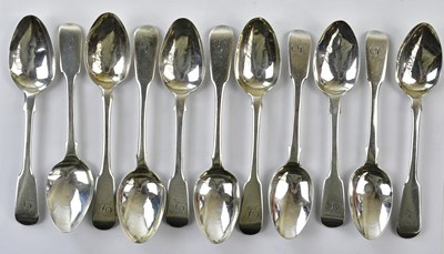 Lot 2140 - ROBERT RUTLAND; a set of five Georgian...