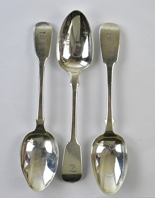 Lot 2155 - JAMES BEEBE; a pair of Victorian hallmarked...