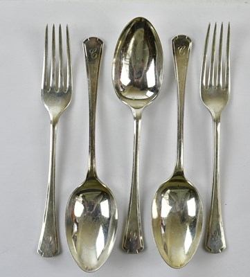 Lot 2138 - WA; a set of three George V hallmarked silver...