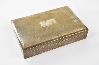 Lot 2250 - HARMAN BROS; an Elizabeth II hallmarked silver...