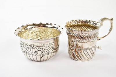 Lot 2018 - CHARLES BOYTON; a Victorian hallmarked silver...